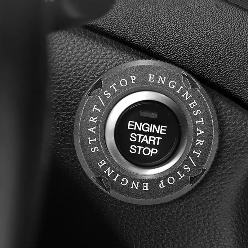 Car Engine Start Button Cover Car One-Touch Rotary Start Button Cover