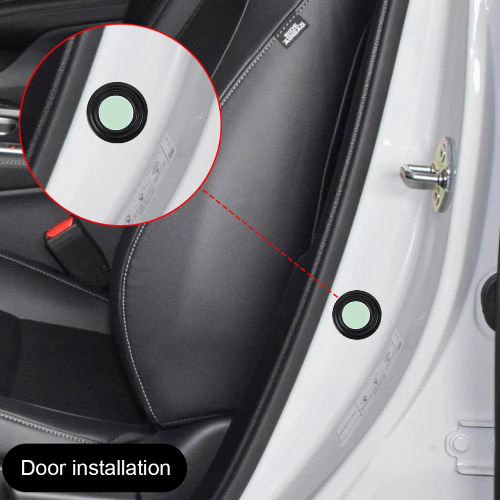 Autotür Anti-Kollisions-Silikon kissen selbst klebende Aufkleber Tür  schließen schall dichte leise Puffer dichtung Autozubehör - AliExpress