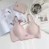 BH Bralette Top pour femme, soutien-gorge sans armatures, confortable, avec maintien supérieur, bretelles réglables, dos élégant
