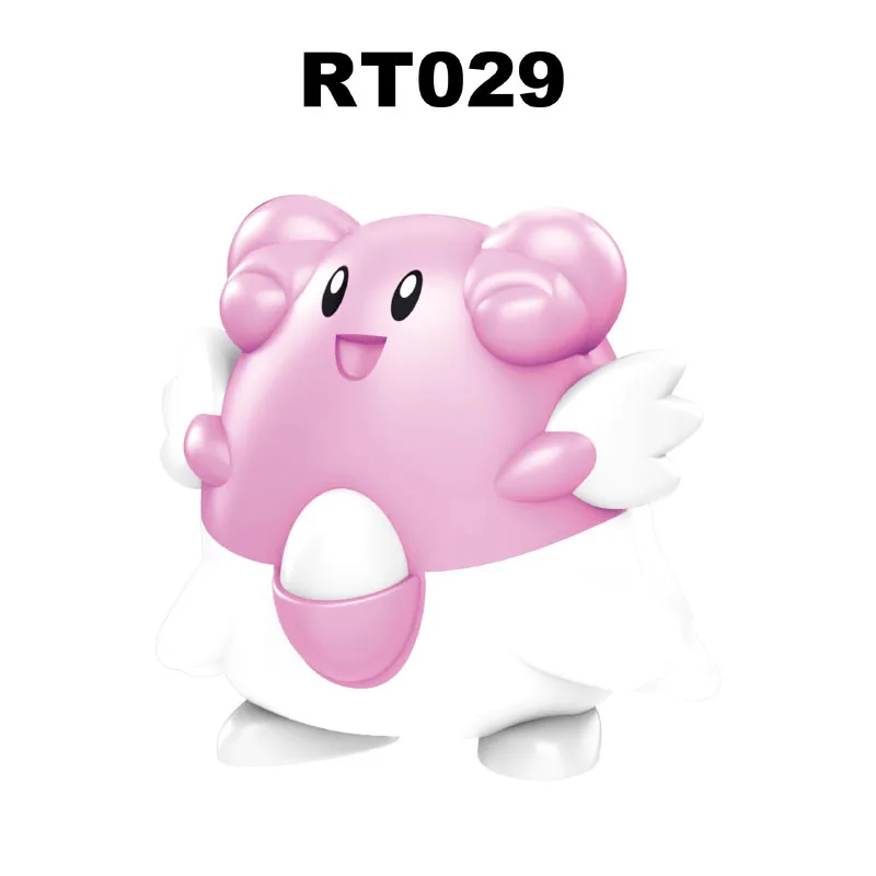 New action figure RT026-036 Pok é mon Pikachu Little Wisdom Pet Elf Ball Block Puppet Children's Toy Christmas