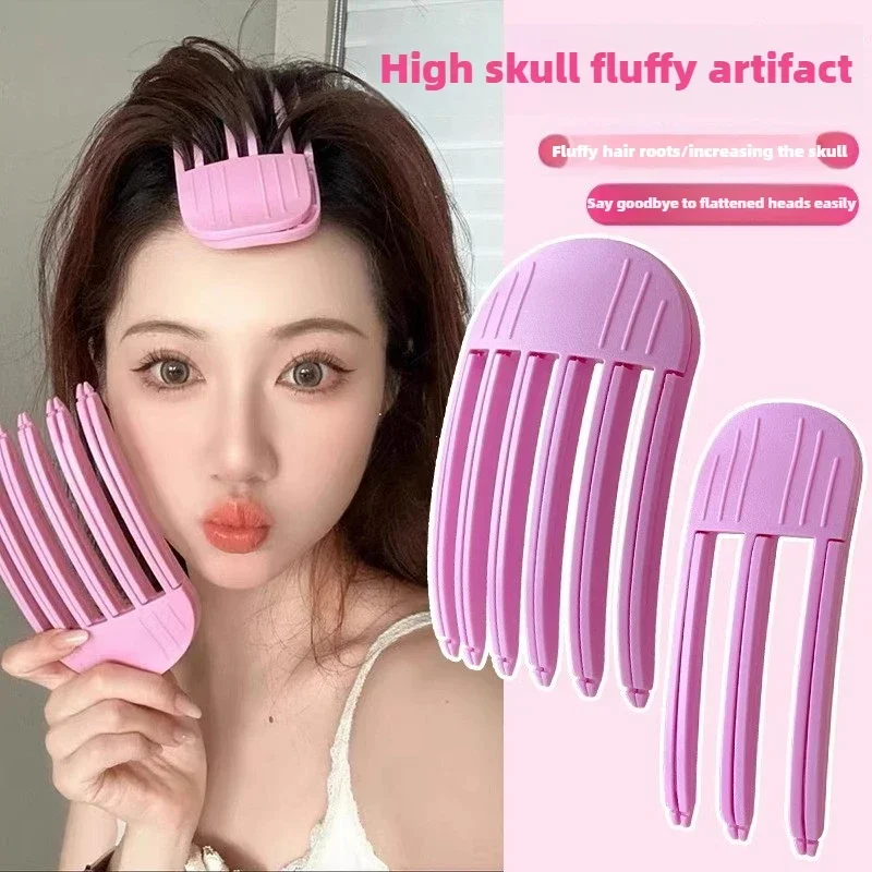 Fluffy Hairpin Curling Bangs Clips Hair Roots Volumizing Hair Clips Women Curling Fixed Shape Fashion Volume Roller