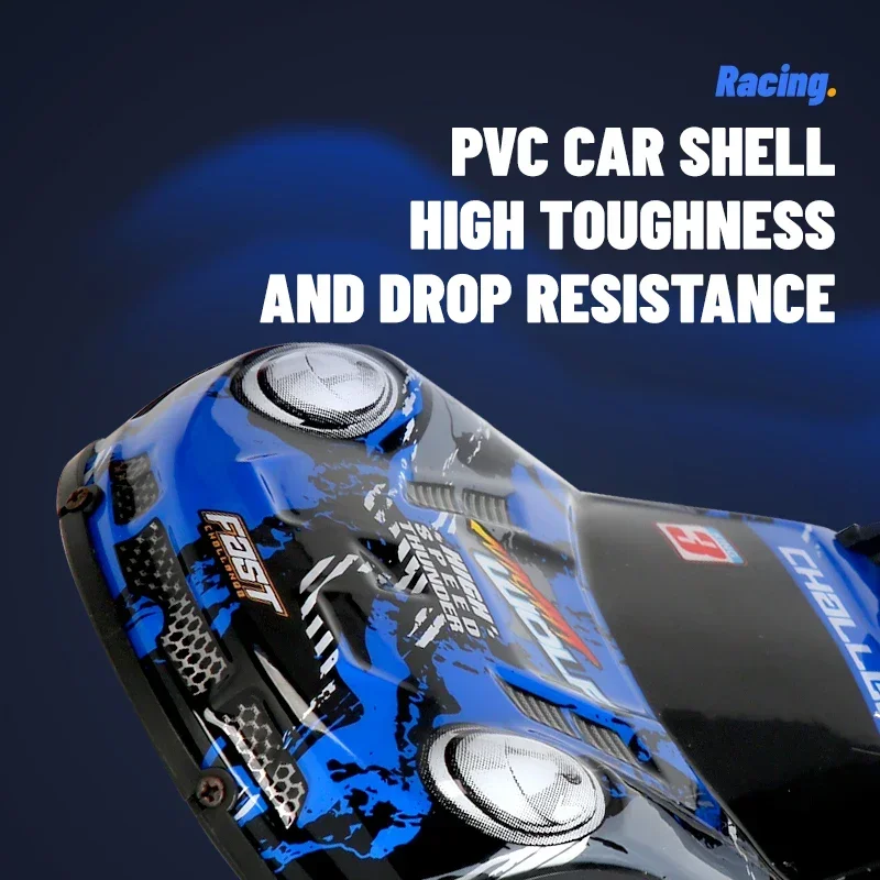 Camera Rc Car with Light HD Remote Control Sports Car Wifi App Control Pvc Car Electric Drift Racing Car for Boys Kids Gift