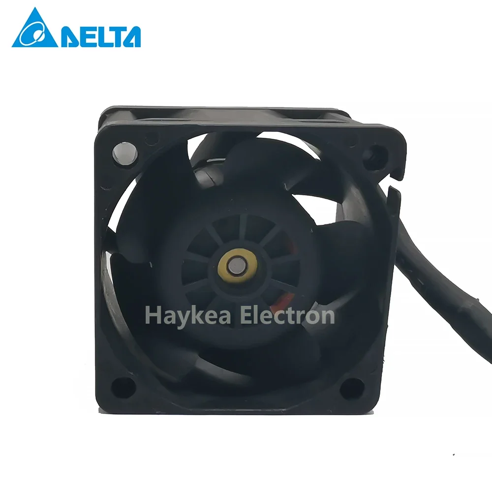 델타 FFB0412UHN 냉각 선풍기, 40x40x28mm, 4028 40mm, 1U 2U 서버 선풍기, 12V 0.81A, 4 핀