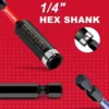 GEINXURN Impact Double lock bit holder set  with Impact Bit Holder 4