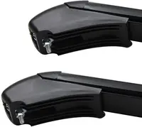 100cm Universal Car Roof Racks with Lock - Aluminum Material&Non-Destructive Installation, 165LBS Static/99LBS Dynamic Load 4