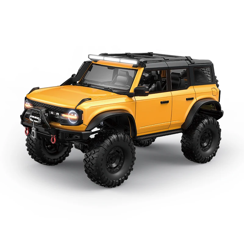 HB RC Cars R1001-2 Jeep Wrangler 4WD Off-Road Vehicle 1:10 Scale Upgraded RC Component Electric Model Children's Christmas Gift 2