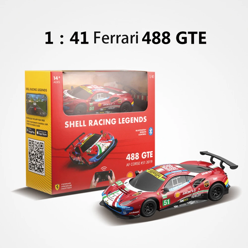 Maisto 1:41 Ferrari New Product F1 Bluetooth RTR RC Car Ferrari Sports Diecast Model Remote Control Toys Car Model Children Gift 4