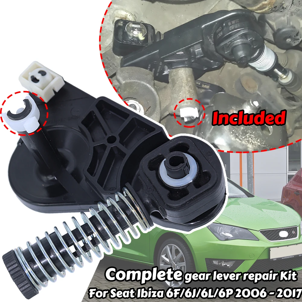 Relay Lever Bowden Cable Catch For Seat Ibiza 6F/6J/6L/6P Gearstick Shift Linkage End Repair Kit MT Selector Shifting Issue Fix