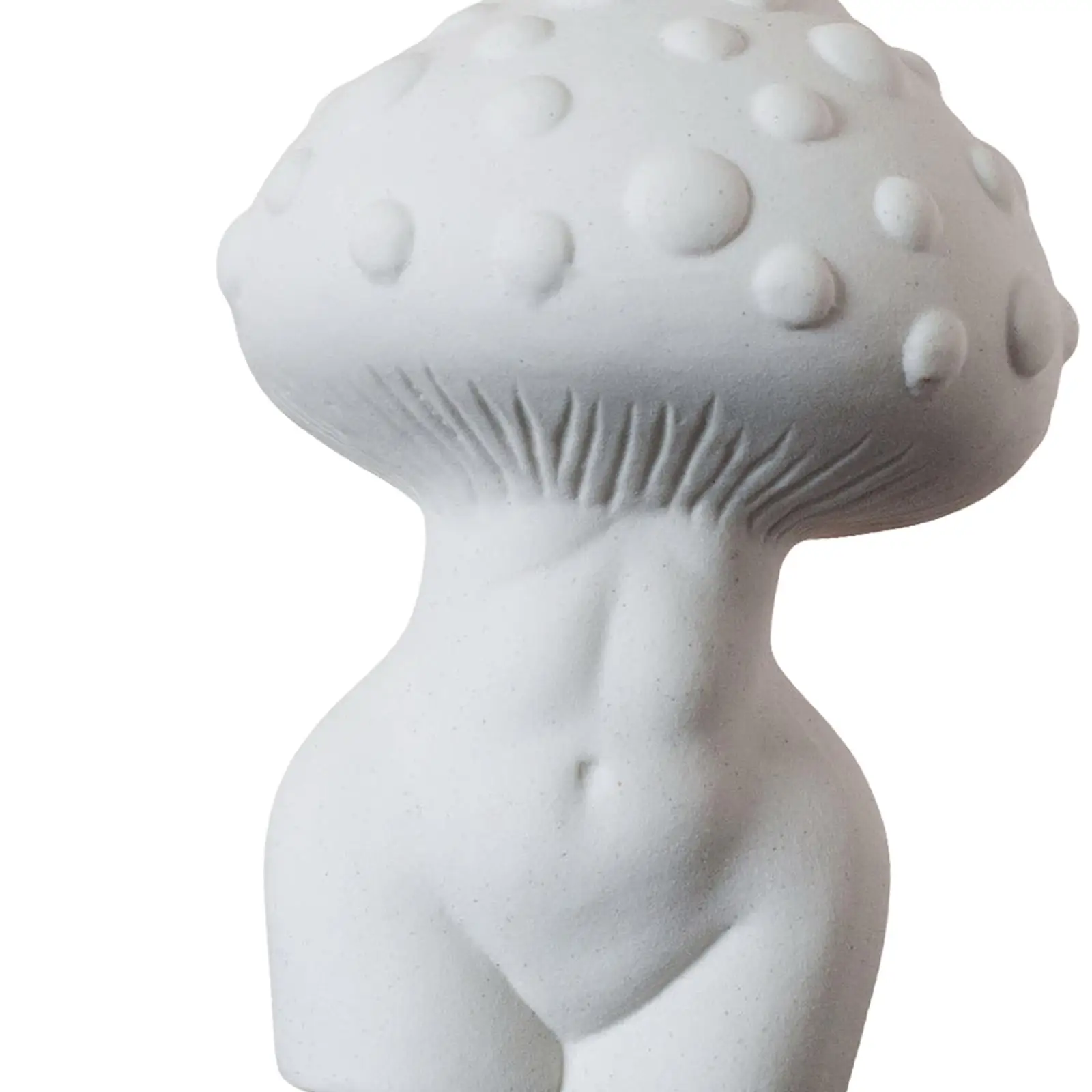 Mushroom Lady Body Vase Planter Vase for Table Centerpiece Home Wedding