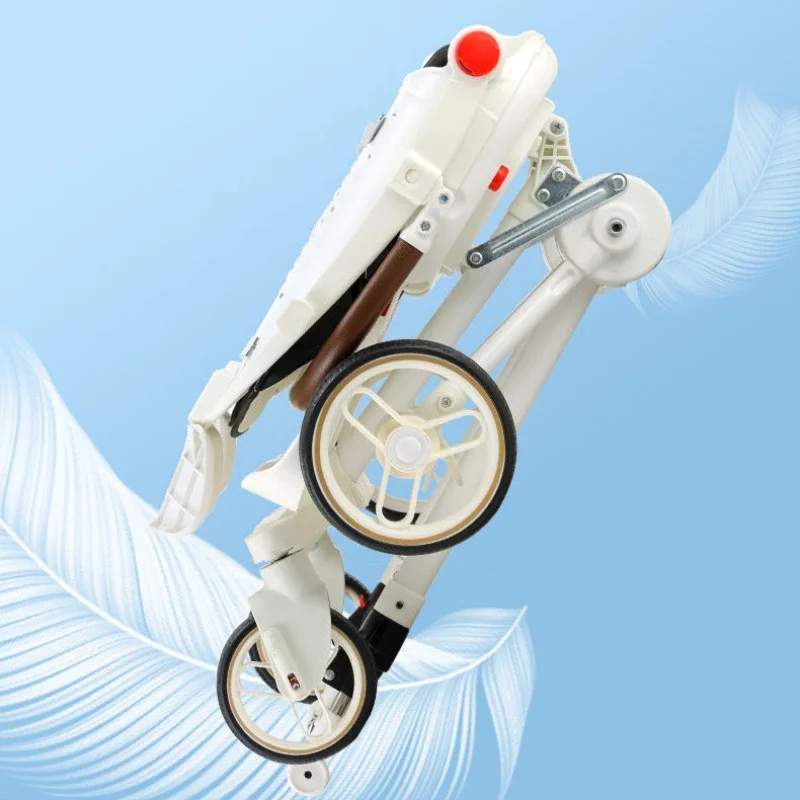 Double Portable Baby Carriage Twins Stroller Infant Stroller Foldable Second-child Baby Four-wheeled Twin baby stroller