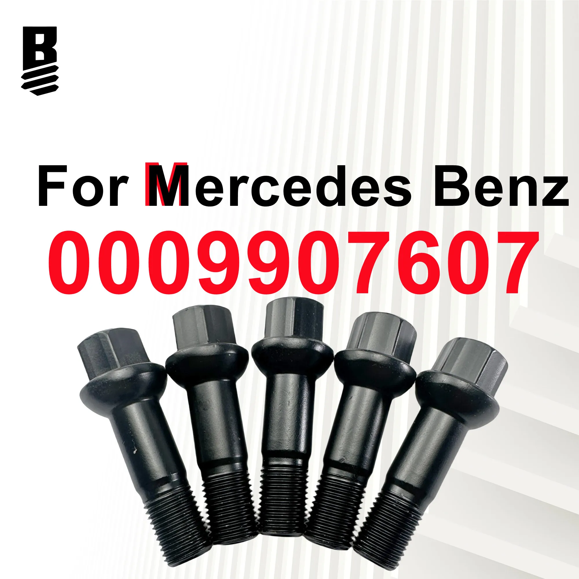 0009907607 0009901807 Bulloni Boss Bulloni Per Mercedes-Benz Classe E Glc Classe G Classe S Amg Gt Glk Gl Gla