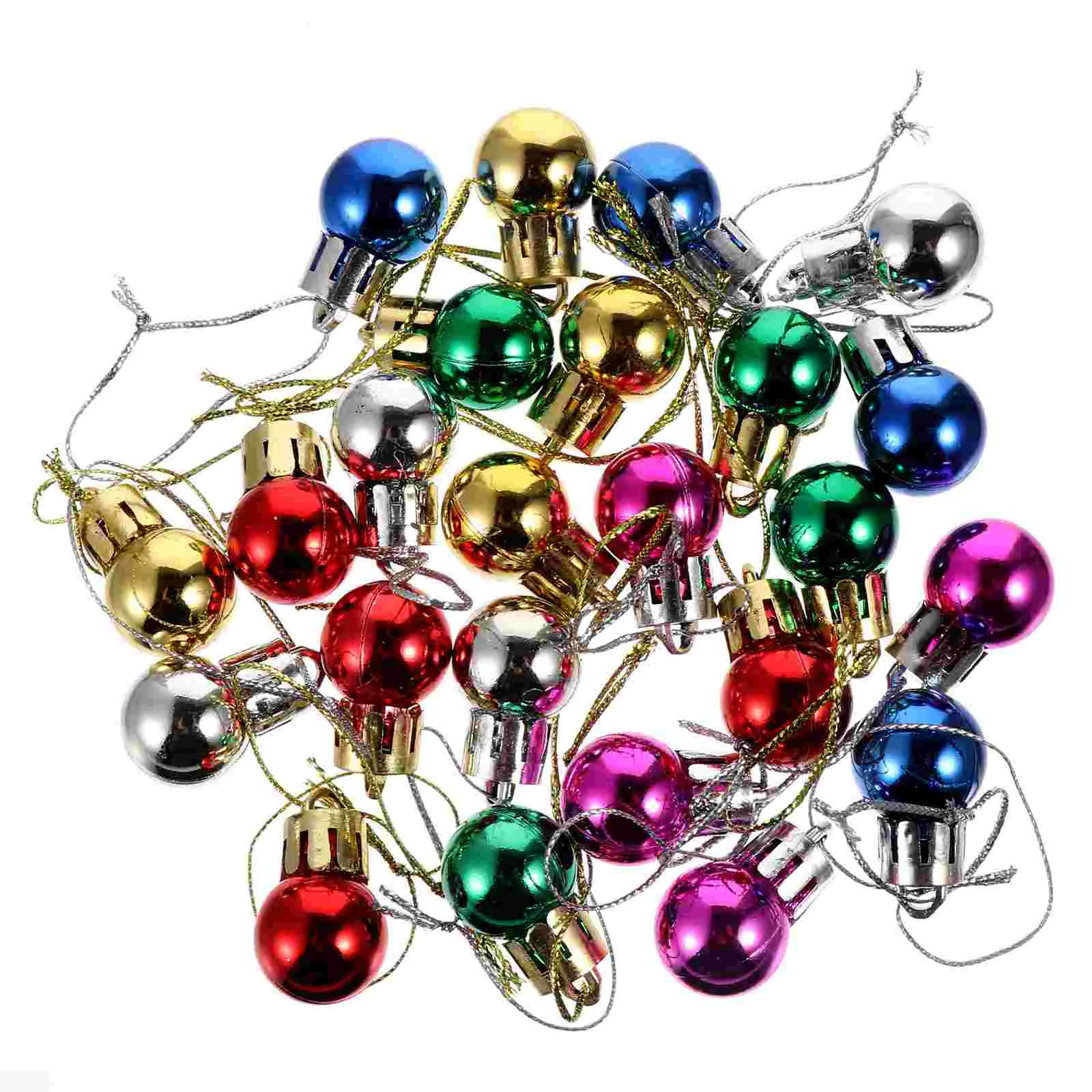 

96Pcs Christmas Balls Christmas Tree Pendants Ball Decoration Hanging Balls