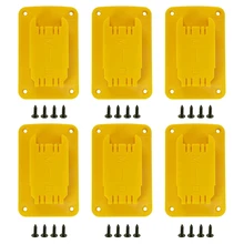 

Tool Holders Replacement for Dewalt 20V/60V Router Nailer Saw Drill Tools Mount/Wall Hanger,Fit for M18 Tools (6 Packs)