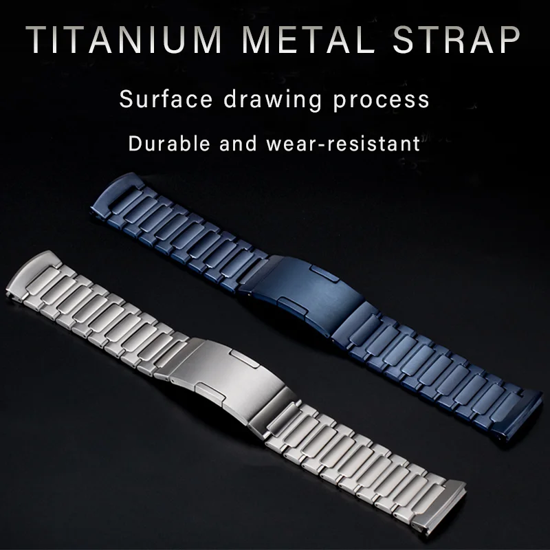 Premium No-Gaps Titanium Alloy Metal Bracelet - Luxury Business Watch Band