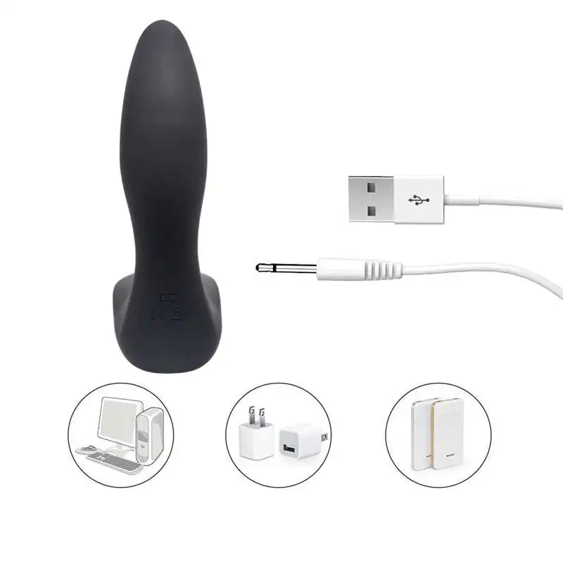 Vibrador Anal inflable para hombres, Juguetes sexuales de dos mangas