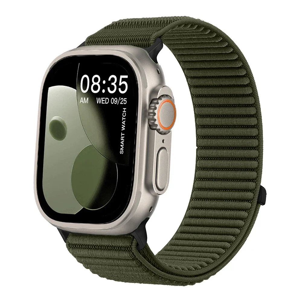 Premium Nylon Loop Strap for Apple Watch - Comfortable and Durable Watchband