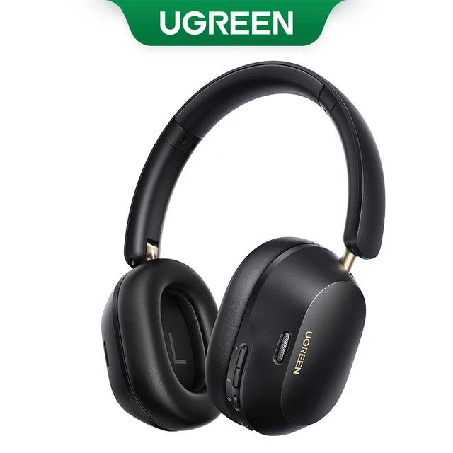 UGREEN Choice Max5c Wireless Bluetooth Headphones 43dB Active Noise Cancellation Hi-Res LDAC 75H Spatial Audio Earbuds Headset 9