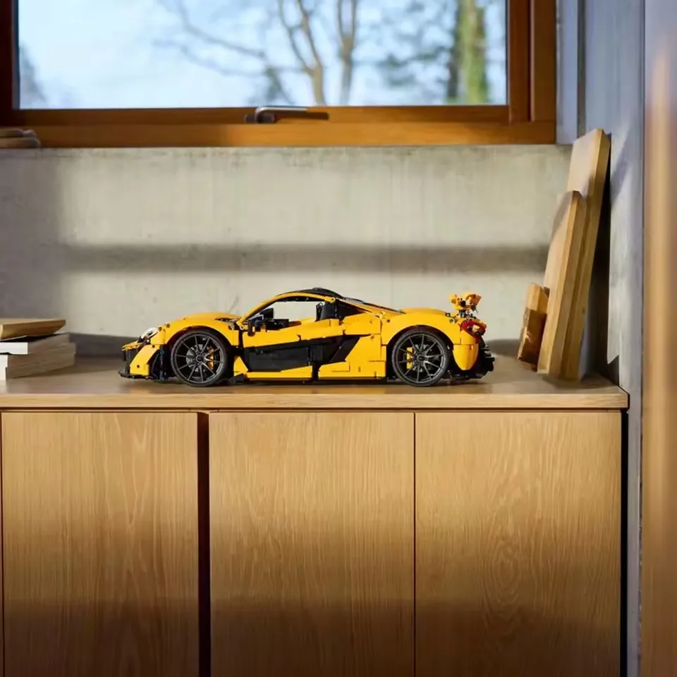 MOC Yellow Car Model 4