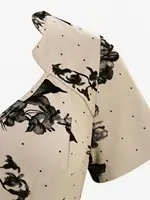 ROSEGAL Plus Size Casual V-Neck Dresses Flowers Leaf Print Pocket Dress With Buckle Belt 2026 Spring,Summer New Robe Vestidos - Image 2