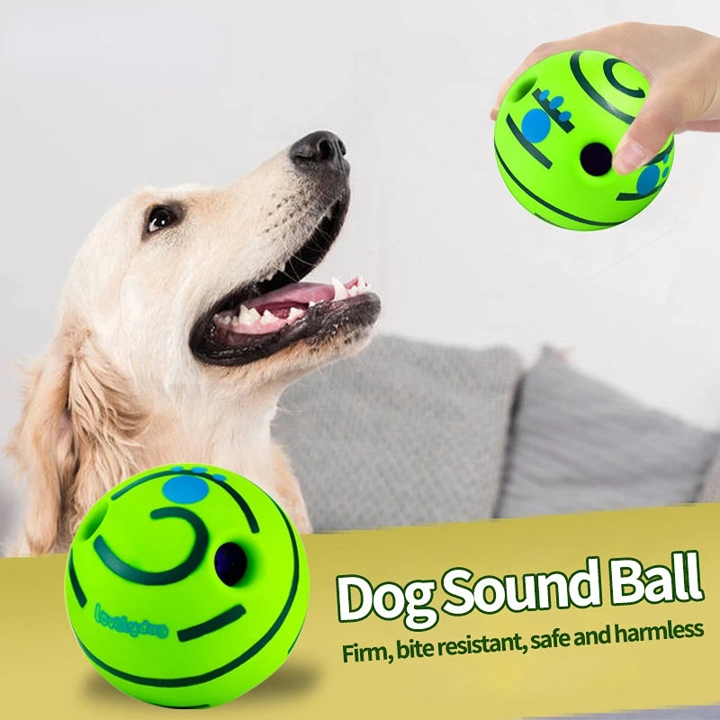 Pet Toy Dog Self-healing Toy Dog Toy Giggling Sound Ball Chewing Pet Ball Rolling Molars To Relieve Boredom