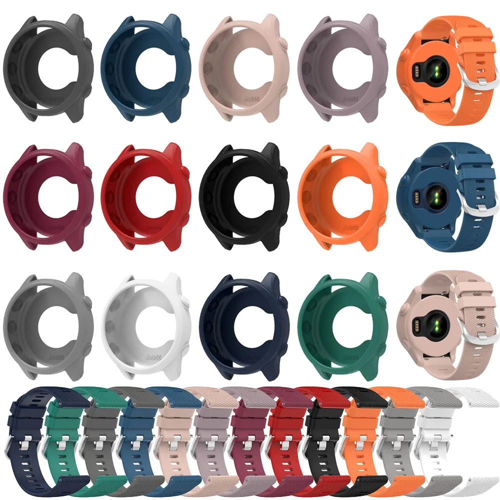 สายนาฬิกาซิลิโคน สำหรับ Garmin Forerunner 255/265