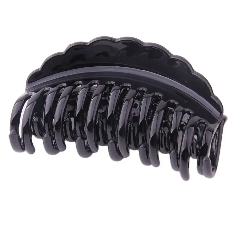 Newest Hot Sale Classical Hair Claws for Women Large Size Solid Plastic Crab for Hair Lobster Claw Design Hairpin Accessories 30pcs 15mm bag metal hanging buckles dog collar webbing hanger lobster clasp swivel trigger clips snap hook diy accessories