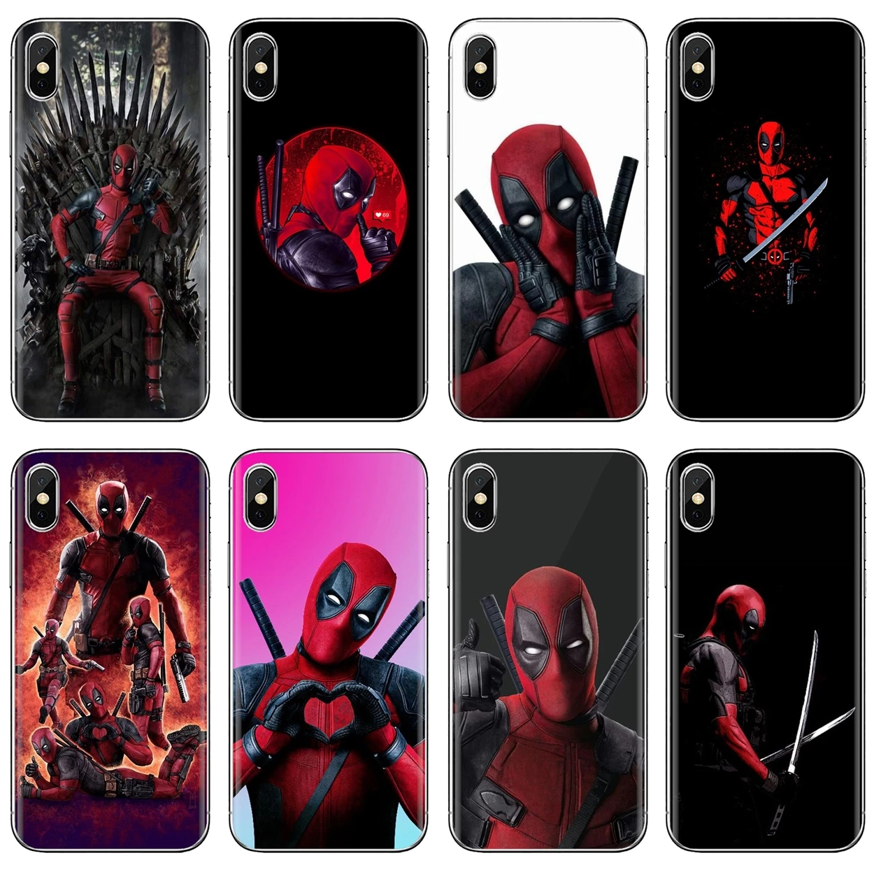 For Xiaomi Mi Note 10 11 t lite A2 A3 Max Mix 2S 3 poco X3 nfc F2 F3 Pro M3 Hot Marvel hero Deadpool Buy Silicone Phone Case |