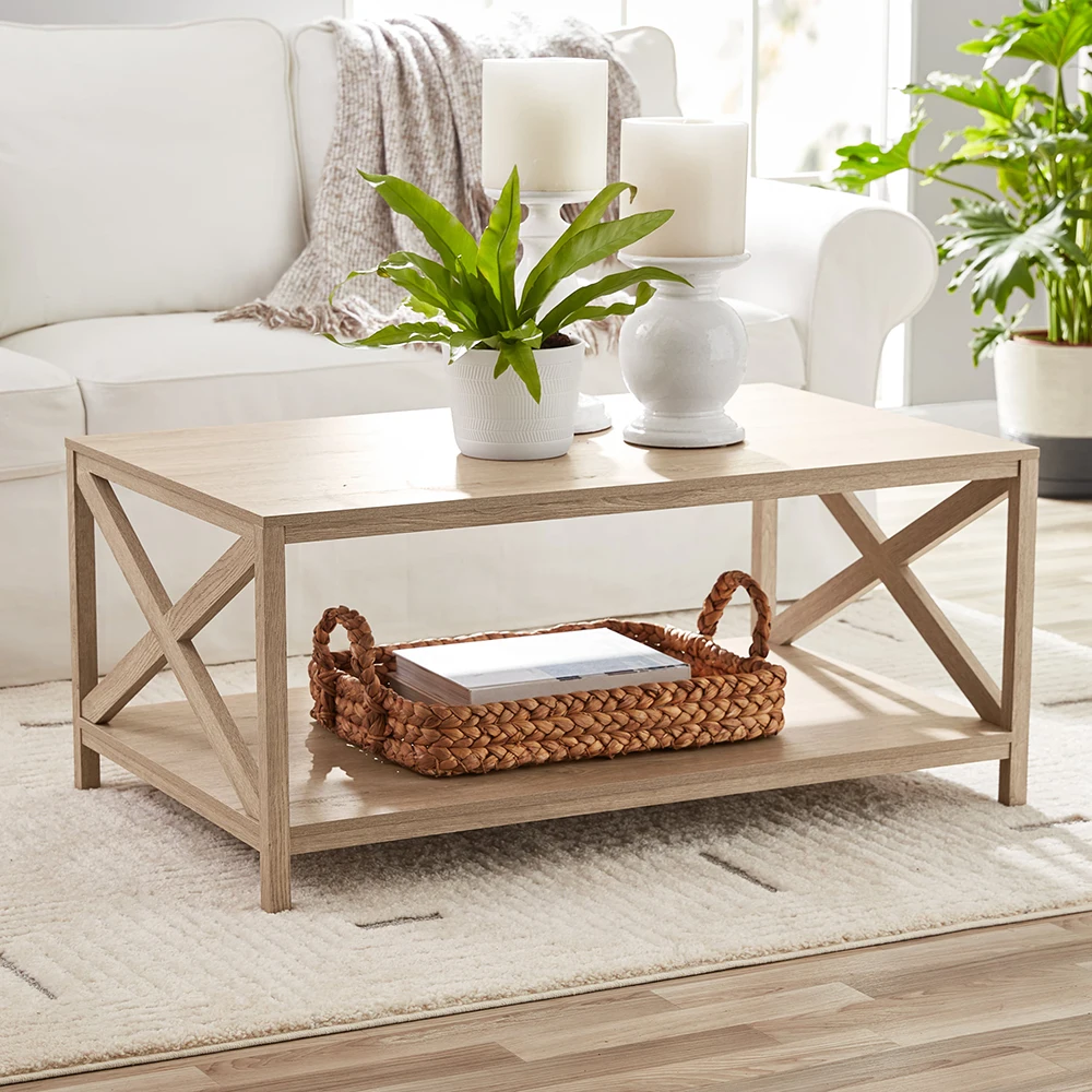 Coffee Table 2 Tier Tea Table with Wooden Lift Tabletop Dining Table Home Furniture Center Table Living Room