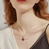 YAFFIL Enamel Handmade Easter Egg Necklace for Women Charm Crystal Rhinestone Mesh Pendant High Quality Holiday Gift 2025 5