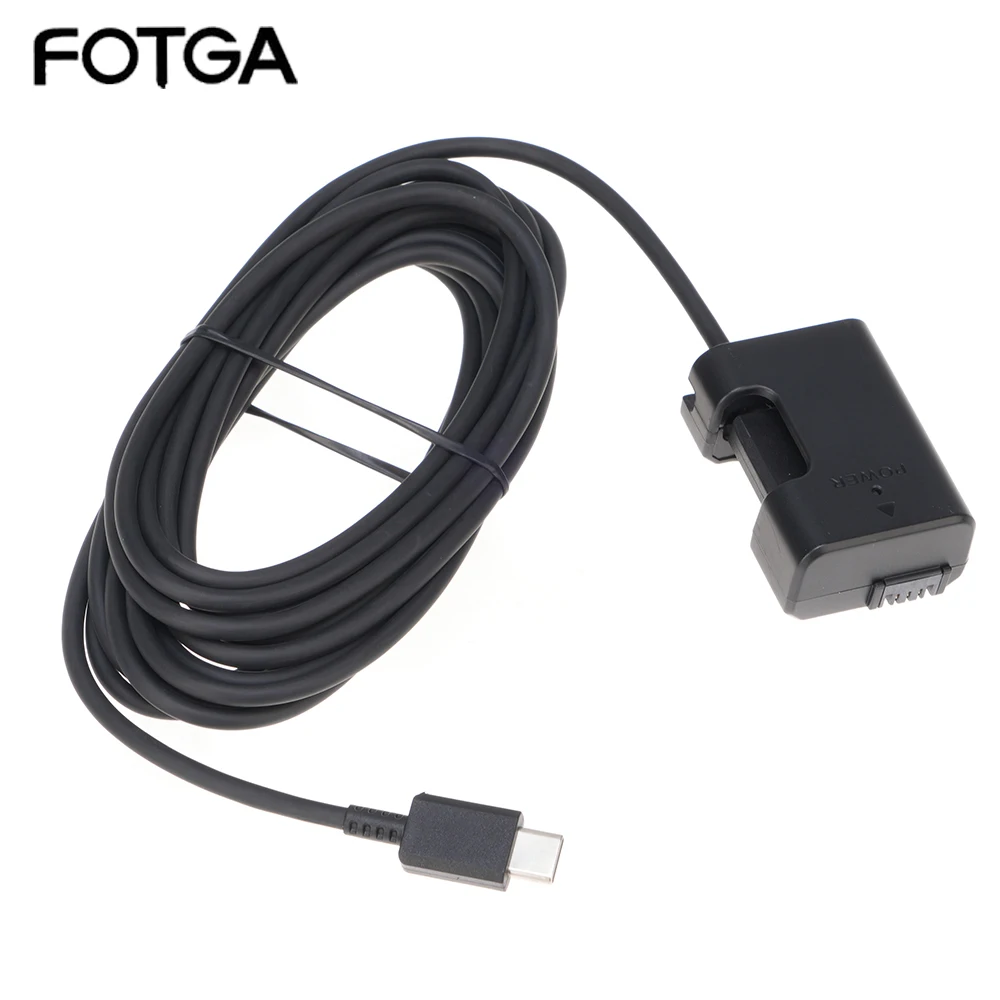 FOTGA NP-BX1 adaptador de corriente Kit de batería simulada para Sony