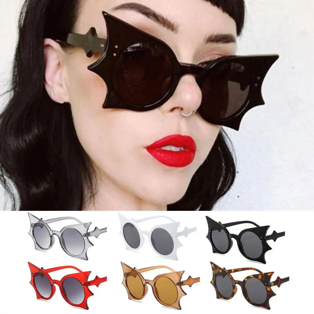 

Punk Sunglasses Unisex Retro Bat-shaped Sunglasses Hop Style Eyewear for Men Women Funny Fashion Accessories Hop Style Funny Sun