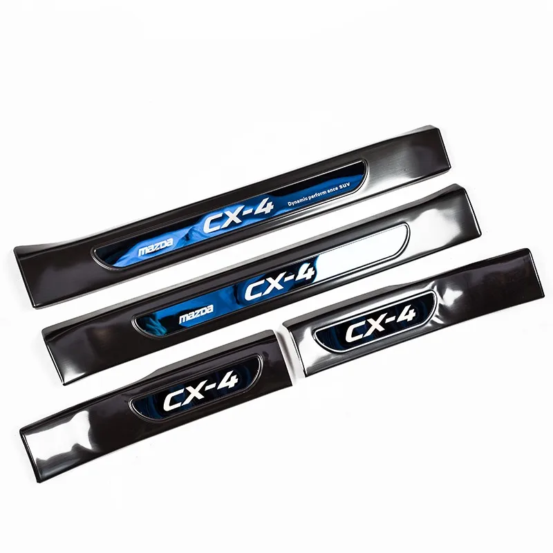 

Накладка на порог для Mazda CX-5 2016 2017 2018 2019 2020 2021