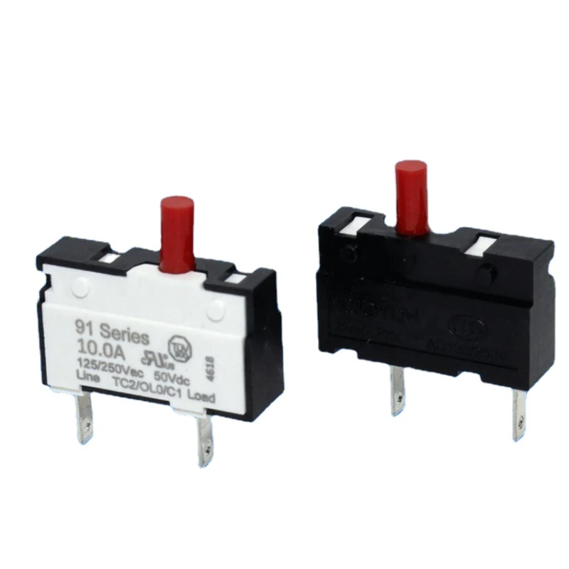 Cleaner Thermal Circuit Breaker Power Plug Board 91 Series 1A2A3A4A5A for Coffee Pot Mixer