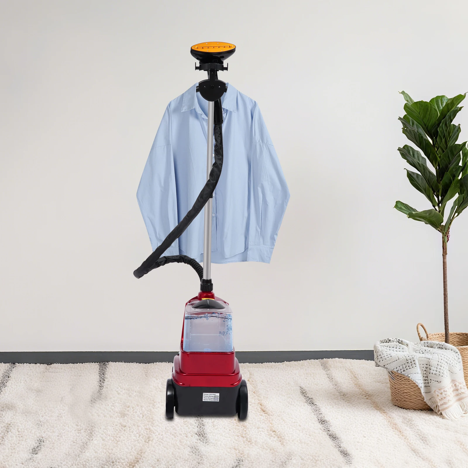 Kleiderdampfer 2500 W – Vertikales Dampfbügeleisen für Kleidung