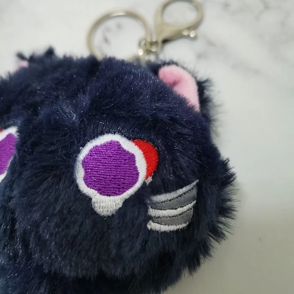 Plush Toy Plush Doll Anime Ornament Game Genshin Impact Wanderer Hutao Cosplay Keychain Unisex Ghost Pendant Plush Doll Key Rings Accessories Key Chains Gifts