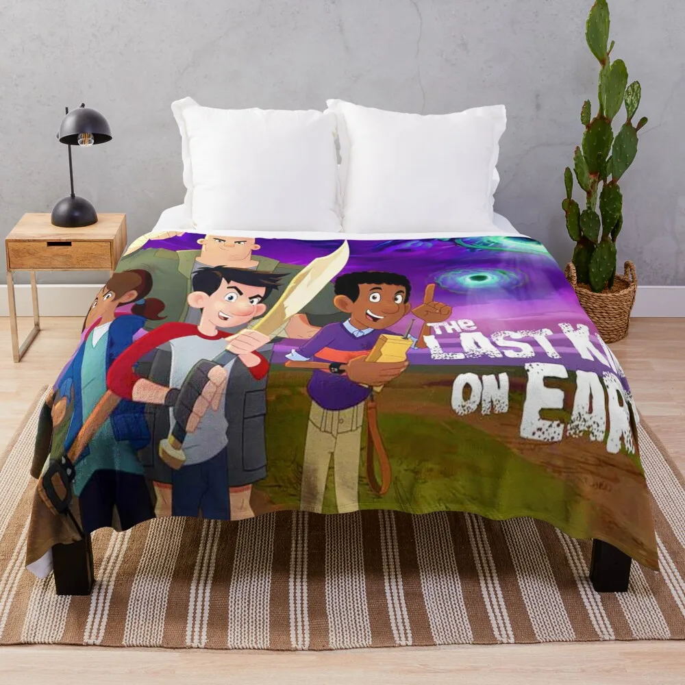 

The Last Kids on Earth costume Throw Blanket Thermal Personalized Gift Soft Big Blankets
