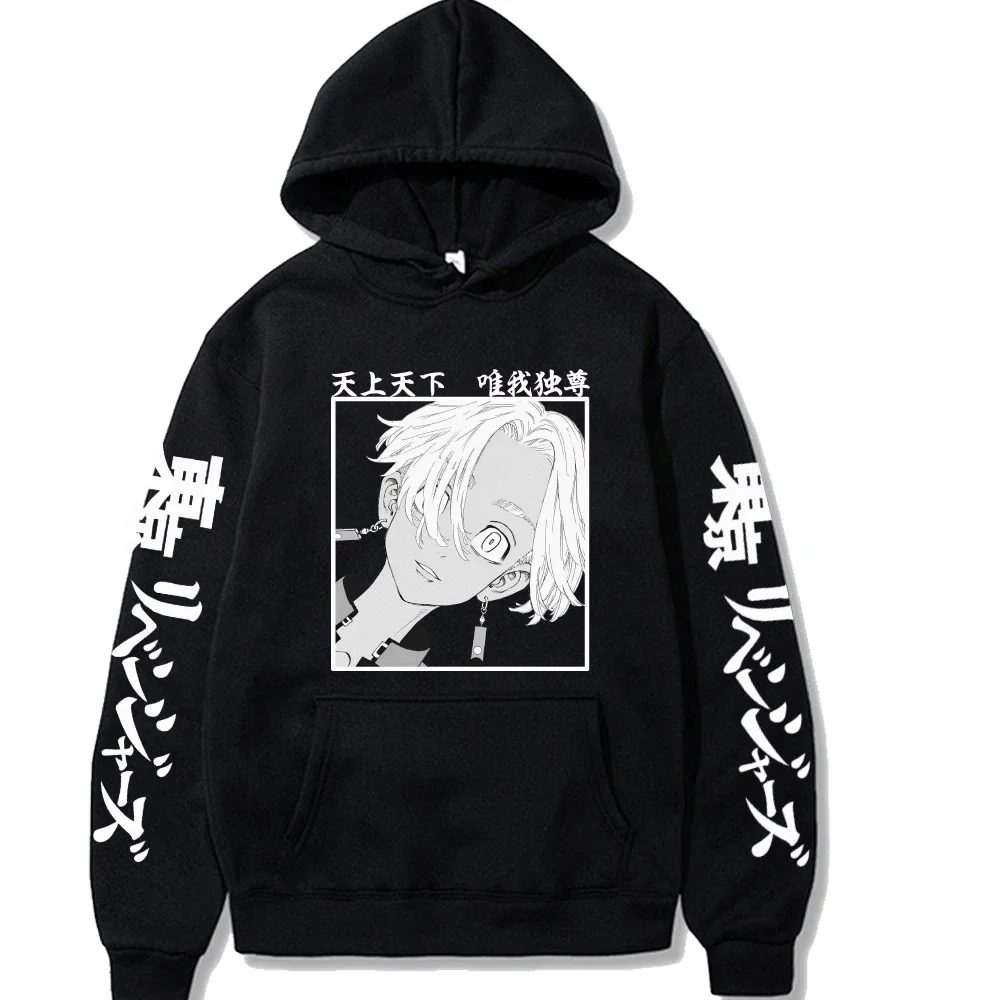 Fashion Winter Men Women Cartoon Sweatshirts Tokyo Revengers Izana Kurokawa Manga Anime Harajuku Hoodies Long Sleeve Streetwear