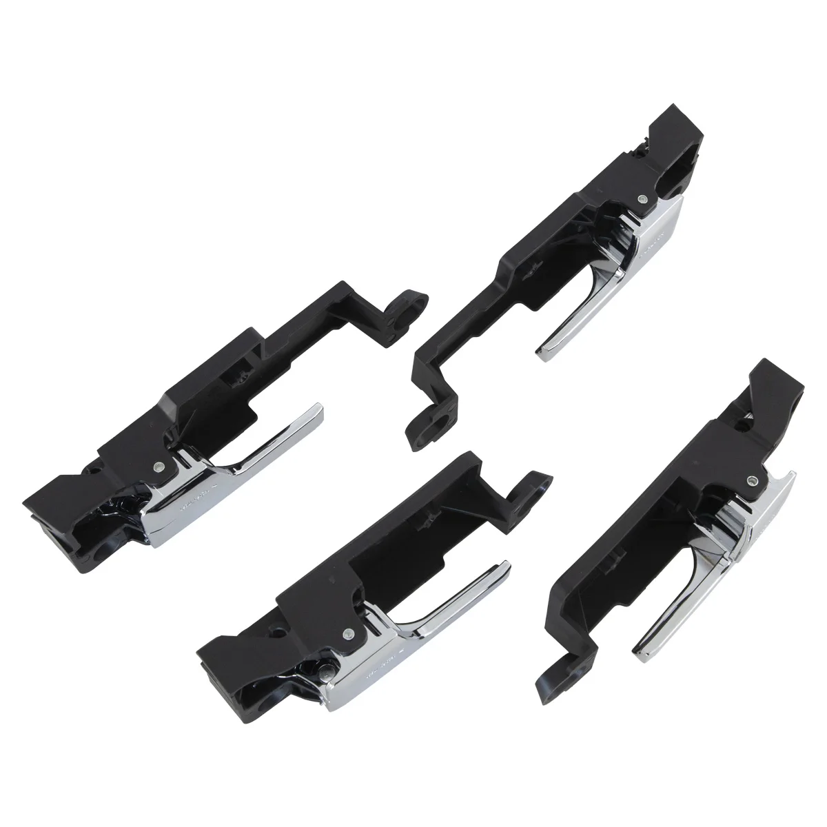 포드 퓨전 2006-2012/링컨 MKZ 2007-2012/머큐리 밀란 2006-2011 6E5Z5422601A 용 4PCS 금속 내부 도어 핸들