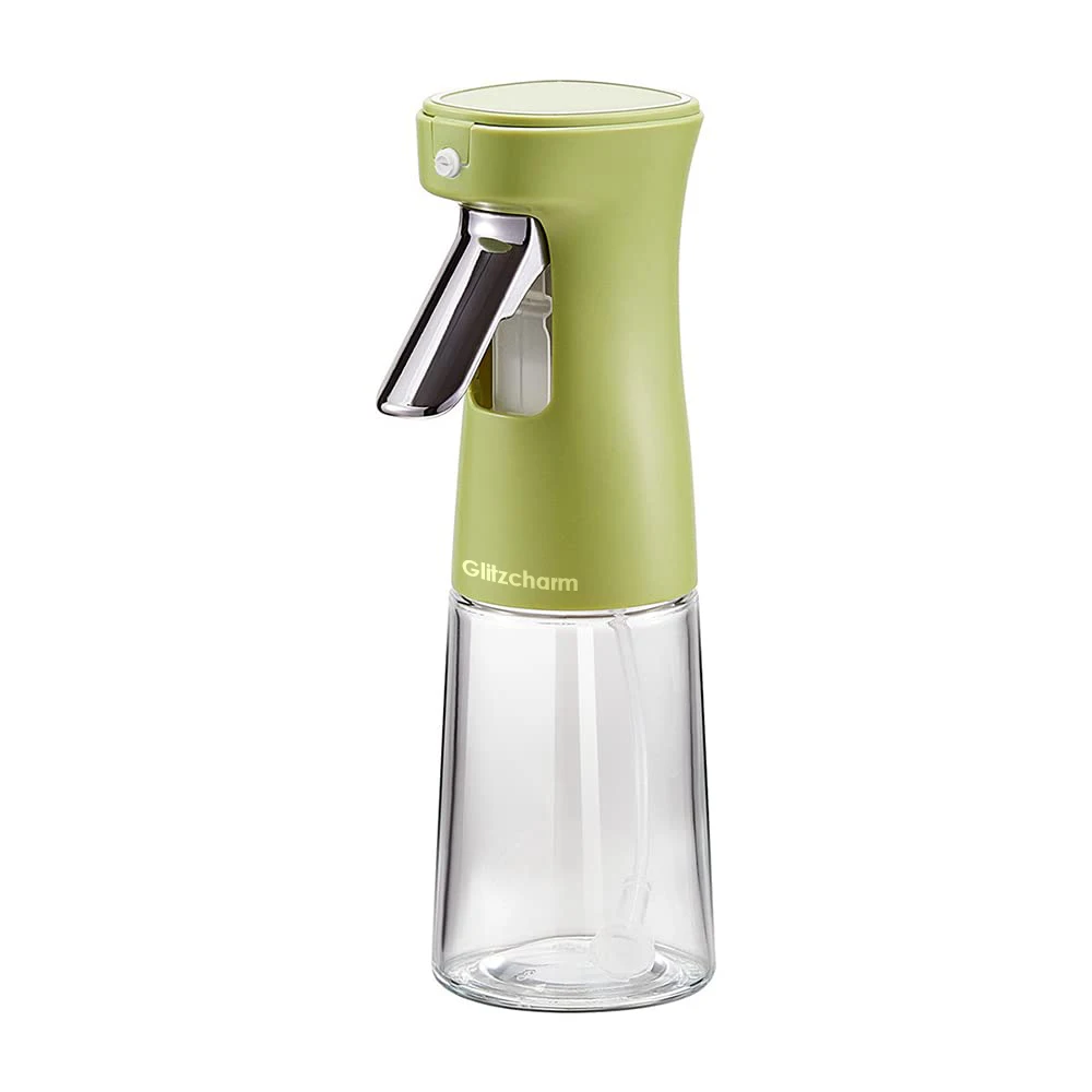 

Glitzcharm Oil Sprayer for Cooking,9.87oz/280ml Olive Oil Dispenser Refillable Food Grade Olive Oil Sprayer