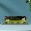 Acrylic display box for lego 42156 display case for PEUGEOT building block dustproof  clear model car storage box 55x26x17cm 3