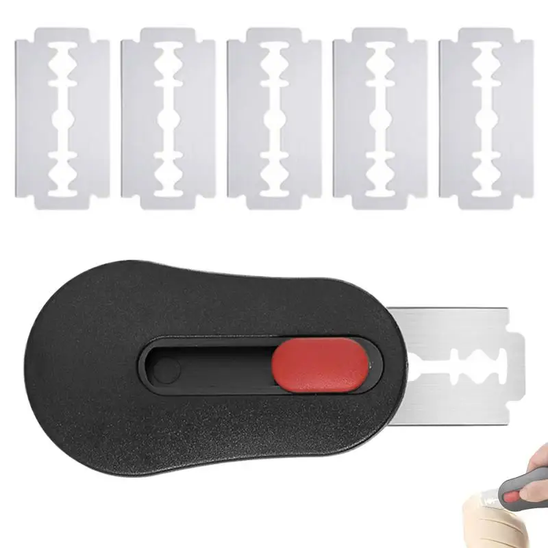 Bread Scoring Blade Set Homemade Sourdough Dough Scribing Tool With 5 Replacement Blades Bread Scoring Knife Razors Cutter