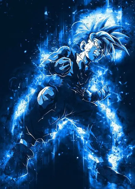 Photo Wallpaper Goku, dragon ball z super Wall Mural Children's