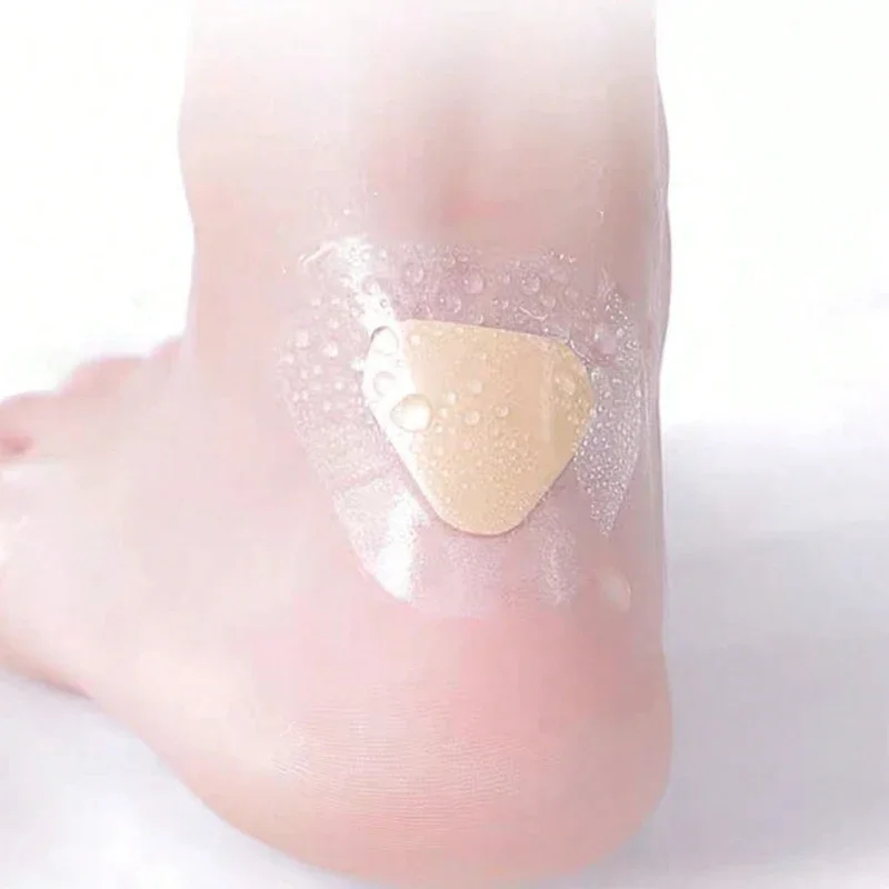 Heel Protector 10/100pcs Gel Heel Protector Foot Patches Adhesive Blister Pad Heel Liner Shoe Stickers Pain Relief Plaster Care Cushion Grip