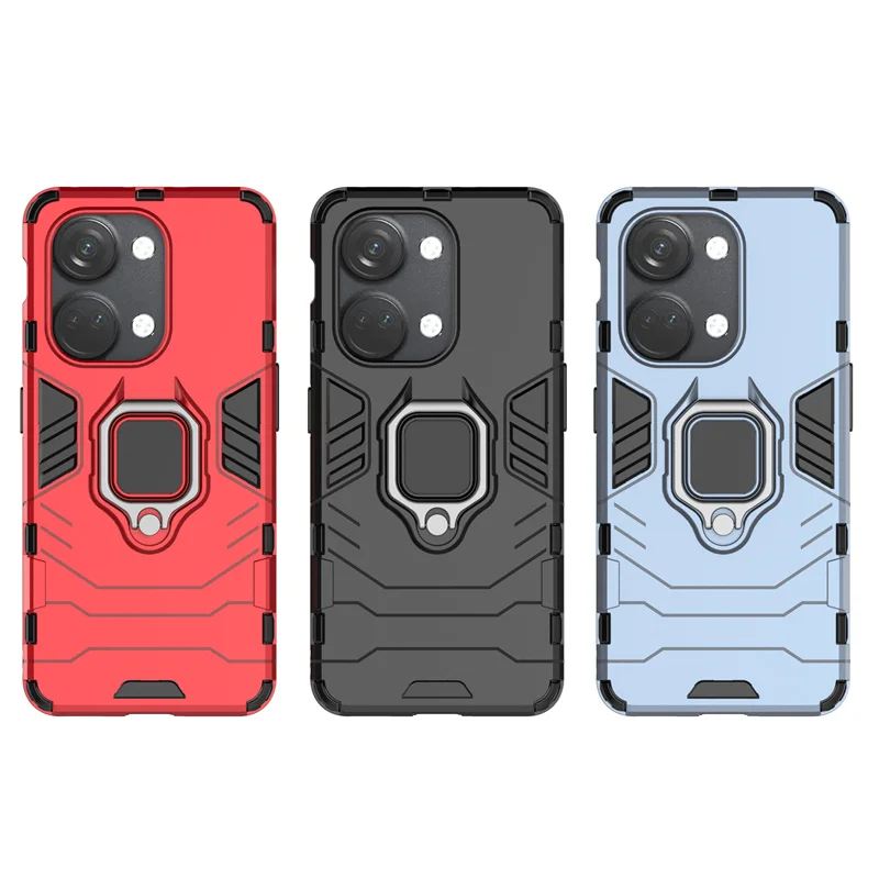 FTRONGRT Cover per OnePlus Nord CE 3 Lite, TPU Morbido, Airbag Invisibile, Smorzamento, Anticaduta Custodia per OnePlus Nord CE 3 Lite.Bianco