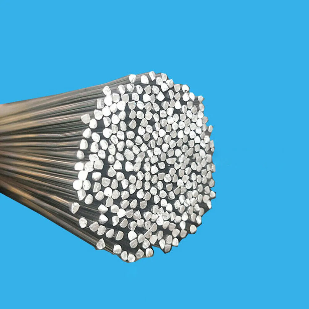 

10/20Pcs 1.6/2mm Aluminium Welding Rods Wires Brazing Flux-core Soldering Low Temperature Corrosion Resistant Durafix