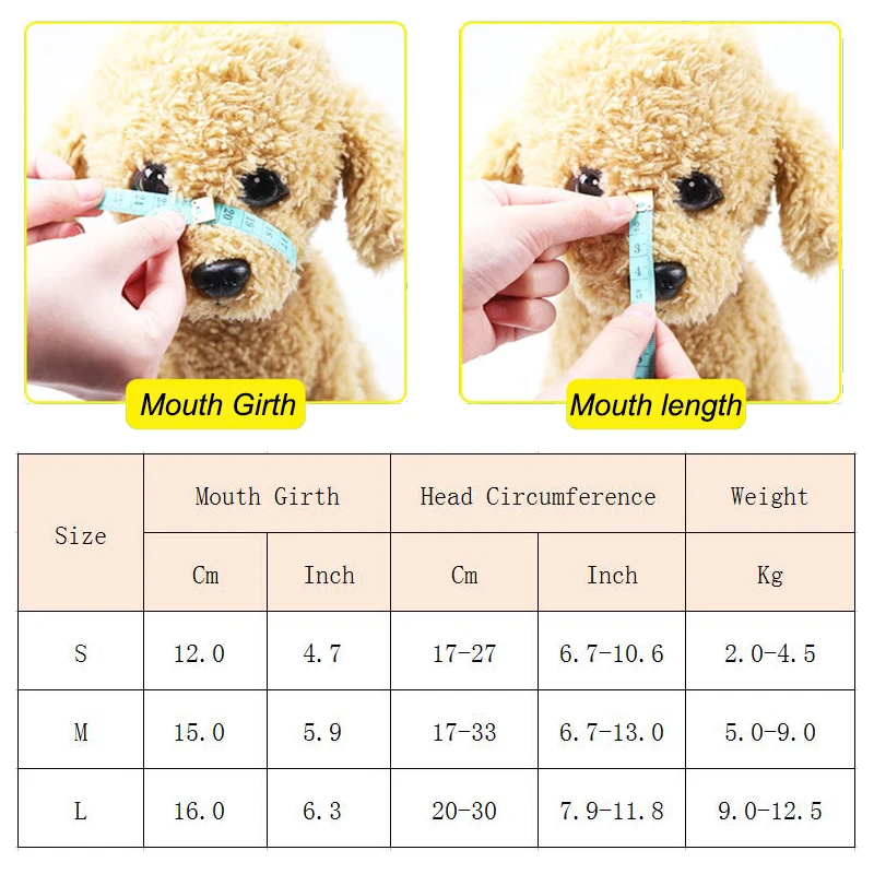 Duck Bill Mask for Dog Anti-bite Pet Muzzles for Small Dogs Corgi Chihuahua Puppy Accessories Adjustable Muzzle Pets Supplies dog muzzle