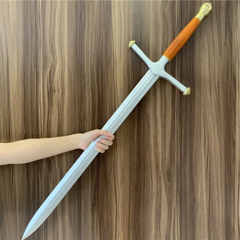 Storm of Swords Royal Knight Weapons Movie Cosplay Cold Ice Nasir Sword Prop Role Play Gift Safety PU Winter Frost Sword 104cm
