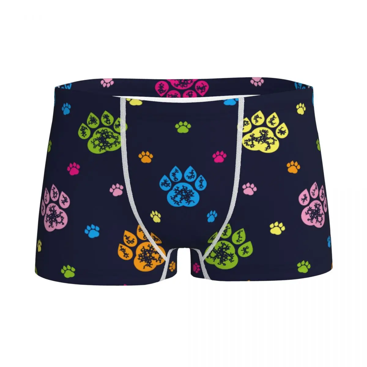 Children's Boy Underwear Wolf Animal Paw Colorful Young Shorts Panties