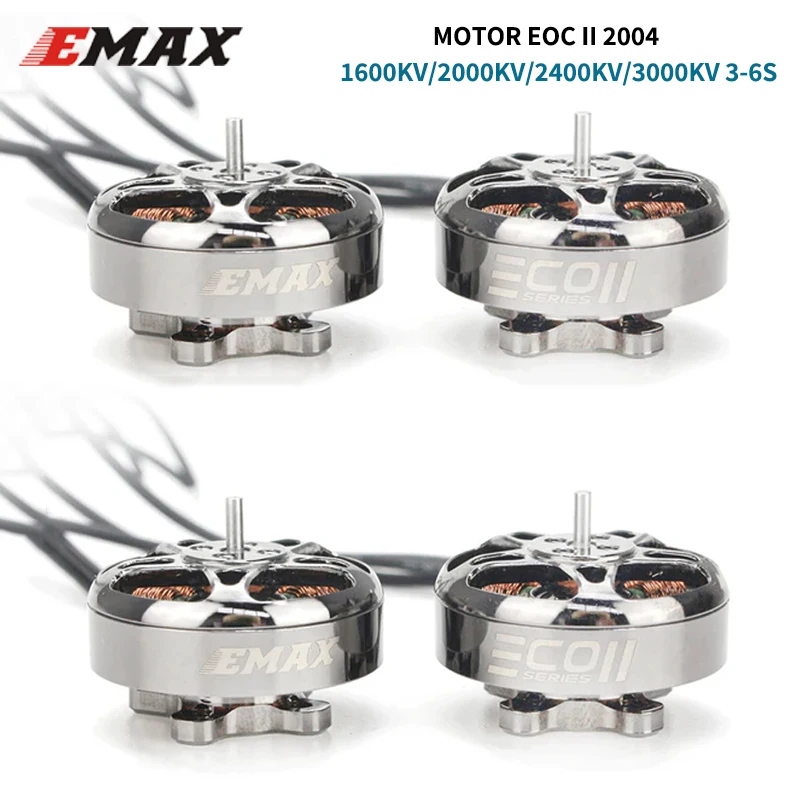 Emax ECOII ECO II 2004 1600KV 2000KV 2400KV 3000KV 3-6S Бесщеточный двигатель для FPV RC Мультикоптер Гоночный Дрон Квадрокоптер DIY Запчасти thumbnail 4