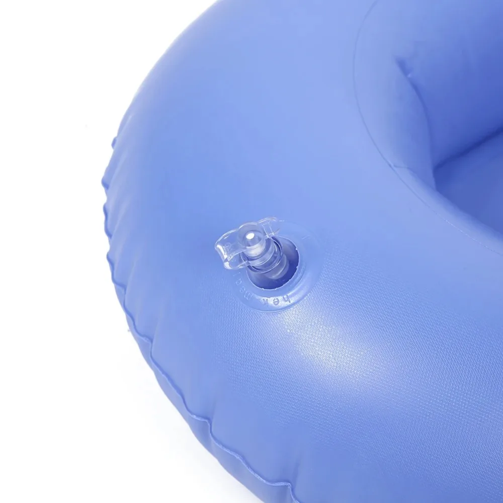 Household Inflatable Bedpan Elderly Patients Care Anti Bedsore Air Cushion Potty Blue(Blue ) 6